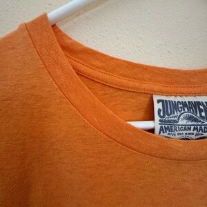 Jungmaven Orange T-Shirt Large